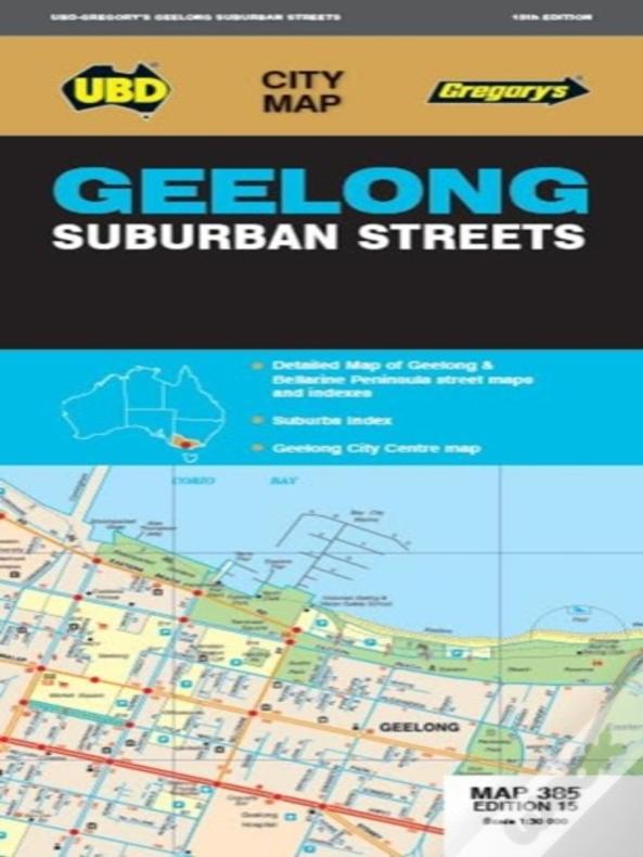 Geelong Suburban Streets Map 385 15th