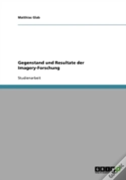 Capa do artigo Gegenstand Und Resultate Der Imagery-Forschung