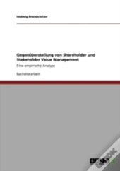 Gegenuberstellung Von Shareholder Und Stakeholder Value Management
