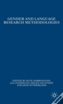 Capa do artigo Gender And Language Research Methodologies