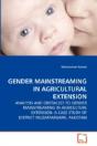 Gender Mainstreaming In Agricultural Extension - Preview
