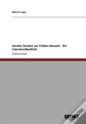 Capa do artigo Gender Studies Zur Fruhen Neuzeit -  Ein Literaturuberblick