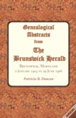 Capa do artigo Genealogical Abstracts From The Brunswic