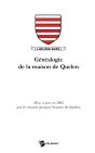 Généalogie De La Maison De Quelen - Preview