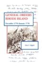 General Orders, Rhode Island: December 1 - Preview