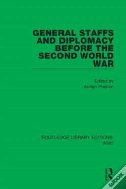 Capa do artigo General Staffs And Diplomacy Before The Second World War