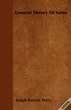 Capa do artigo General Theory Of Value
