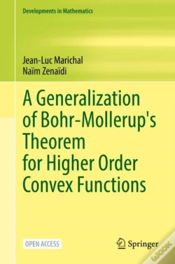 Capa do artigo Generalization Of Bohr-Mollerup'S Theorem For Higher Order Convex Functions