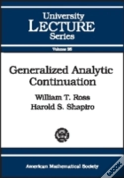 Capa do artigo Generalized Analytic Continuation