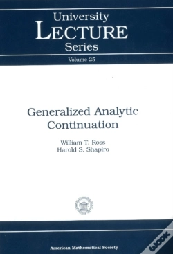Capa do artigo Generalized Analytic Continuation