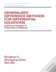 Generalized Difference Methods For Differential Equations