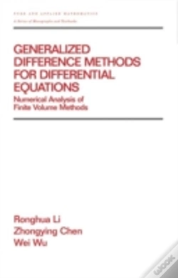 Capa do artigo Generalized Difference Methods For Differential Equations