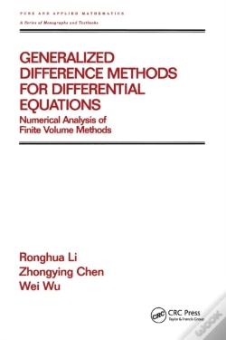 Capa do artigo Generalized Difference Methods For Differential Equations