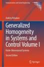Generalized Homogeneity In Systems And Control Volume I - Preview