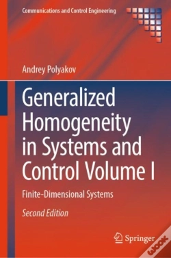 Capa do artigo Generalized Homogeneity In Systems And Control Volume I