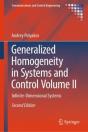 Generalized Homogeneity In Systems And Control Volume Ii - Preview