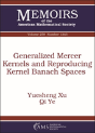 Generalized Mercer Kernels And Reproducing Kernel Banach Spaces - Preview