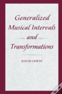 Capa do artigo Generalized Musical Intervals And Transformations