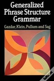 Capa do artigo Generalized Phrase Structure Grammar