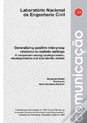 Capa do artigo Generalizing positive intergroup relations in realistic settings