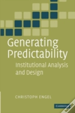 Capa do artigo Generating Predictability