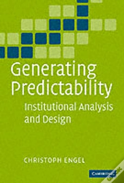 Capa do artigo Generating Predictability