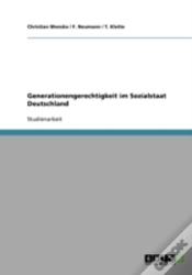 Capa do artigo Generationengerechtigkeit Im Sozialstaat Deutschland