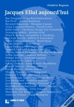 Capa do artigo Générations Ellul Tome 2 : Jacques Ellul Aujourd'Hui