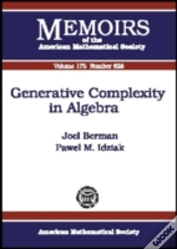 Capa do artigo Generative Complexity In Algebra