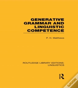 Capa do artigo Generative Grammar And Linguistic Competence