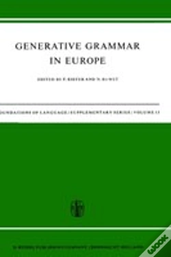 Capa do artigo Generative Grammar In Europe
