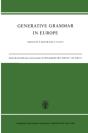 Generative Grammar In Europe - Preview