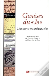 Capa do artigo Genese Du Je ; Manuscrits Et Autobiographie