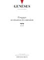 Geneses N 77 - <Span>S'Engager En Situation De Contrainte</Span> - Preview