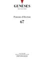 Genèses N°67 : Femmes D'Élection - Preview