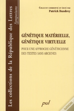 Capa do artigo Génétique Matérielle, Génétique Virtuelle