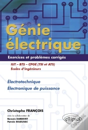 Capa do artigo Génie Électrique - Exercices Et Problèmes Corrigés - Électrotechnique, Électronique De Puissance
