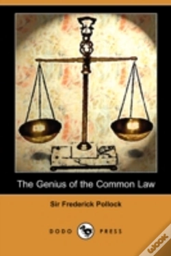 Capa do artigo Genius Of The Common Law (Dodo Press)
