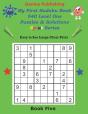 Genius Publishing - My First Sudoku Puzzles 540 Level One Puzzles & Solutions Splat Series Book Five - Preview