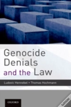 Capa do artigo Genocide Denials And The Law