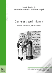 Capa do artigo Genre Et Travail Migrant ; Mondes Atlantiques, Xixe-Xxe Siècles