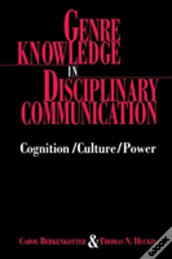 Capa do artigo Genre Knowledge In Disciplinary Communication
