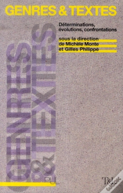 Capa do artigo Genres Et Textes