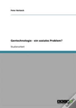 Capa do artigo Gentechnologie - Ein Soziales Problem?