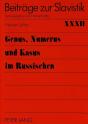 Genus, Numerus Und Kasus Im Russischen - Preview