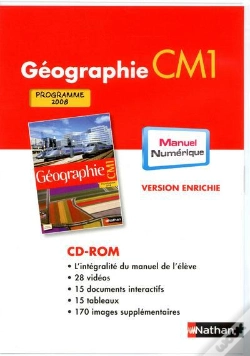 Capa do artigo Geographie ; Cm1 ; Dvd-Rom Manuel Numerique Enrichi (Edition 2010)