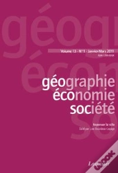 Geographie Economie Societe Vol 13 N  1 Janviermars 2011 Repenser La Ville