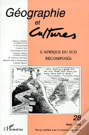 Capa do artigo Géographie Et Cultures T.28 ; L