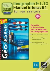 Capa do artigo Geographie Tles L/Es Edition 2012 - Cdrom Manuel Interactif Enrichi Pour La Classe