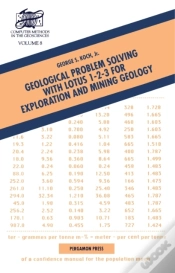 Capa do artigo Geological Problem Solving With Lotus 1-2-3 For Exploration And Mining Geology